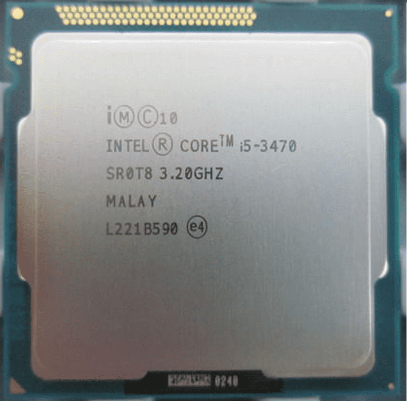 CPU PROCESSORE INTEL QUAD CORE i5-3470 (6M Cache, 3.20 UP 3.60 GHz) LGA 1155 CPU PROCESSORE INTEL QUAD CORE i5-3470 (6M Cache, 3.20 UP 3.60 GHz) LGA 1155